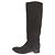 Botas largas de ante Jil Sander Castaño Marrón oscuro - vista 2