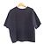 Top corto largo in cotone Theory Blu Blu navy - vista 2