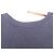 Top corto largo in cotone Theory Blu Blu navy - vista 3