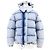 Chaqueta 2way de denim y plumón Miu Miu Azul