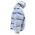 Chaqueta 2way de denim y plumón Miu Miu Azul - vista 3
