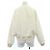 Hermès Giacca in cashmere double face Hermes 36 Bianco - vista 2