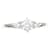 Autre Marque Pt950 Diamantring Silber  - Ansicht 2