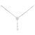 Autre Marque Collana in oro bianco Au750 e diamanti Argento