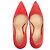 Décolleté in scamosciato Salvatore Ferragamo Rosso - vista 3
