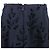Autre Marque Falda FOXEY de jacquard de terciopelo con motivos de hojas Azul Azul marino - vista 4