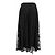 Céline Celine Snake Pattern Lace Cotton Nylon Skirt Black - view 6