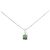 Autre Marque Collar de tourmalina y diamantes Au750 Plata