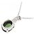 Autre Marque Collar de tourmalina y diamantes Au750 Plata - vista 4