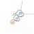 Autre Marque Collana di perle Akoya in oro bianco Au750 e platino PT850 Argento - vista 3