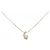 Autre Marque Collier en or rose K10 et diamants