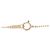 Autre Marque Collier en or rose K10 et diamants - vue 5