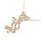 Autre Marque Collana Ribbon in Diamanti Au750 Rosa - vista 3