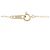 Autre Marque Collana Ribbon in Diamanti Au750 Rosa - vista 5