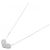 Autre Marque Collana in oro bianco 10K e diamanti Argento - vista 2