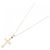 Autre Marque Collana con Croce in Oro Rosa 14K D'oro - vista 2