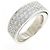 Autre Marque Roseviv Pt900 Diamantring Silber
