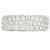 Autre Marque Roseviv Pt900 Diamantring Silber - Ansicht 2