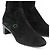 Hermès Botas largas de nubuck Hermes 38 Negro - vista 3