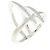 Autre Marque Karati Au750 Diamantring Silber