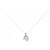 Autre Marque Collana in oro bianco e diamanti Au750 Argento