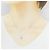 Autre Marque Collana in oro bianco e diamanti Au750 Argento - vista 6