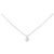 Autre Marque Collana di Diamanti PT900 PT850 Argento