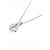 Autre Marque Collana di Diamanti PT900 PT850 Argento - vista 3