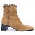 Botas de piel Chèvre Velours Hermès Castaño