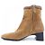 Botas de piel Chèvre Velours Hermès Castaño - vista 2