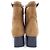 Botas de piel Chèvre Velours Hermès Castaño - vista 5