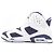 Autre Marque Sneakers Nike Jordan Bianco Blu navy - vista 2
