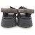 Sandali Louis Vuitton Chameleon Limited Marrone Nero - vista 5