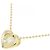 Autre Marque Collana Cuore di Diamanti Au750 D'oro - vista 3
