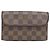 Pochette Florentine Damier Louis Vuitton a vita Marrone