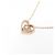 Autre Marque Collana Cuore di Diamante Au750 Rosa - vista 4