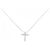 Autre Marque Collana in platino Pt900/Pt850 e diamante Argento