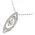 Autre Marque Collana in oro bianco Au750 e diamanti Argento - vista 3