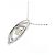 Autre Marque Collana in oro bianco Au750 e diamanti Argento - vista 4