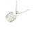Autre Marque Pt850 Diamant-Halskette Silber - Ansicht 3