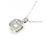Autre Marque Pt850 Diamant-Halskette Silber - Ansicht 4