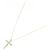 Autre Marque Collana Cross Diamond in Au750 D'oro - vista 2