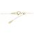 Autre Marque Collana Cross Diamond in Au750 D'oro - vista 5