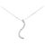 Autre Marque Collana di Diamanti PT900 PT850 Argento