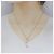 Autre Marque Collana di Diamanti PT900 PT850 Argento - vista 6