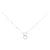 Autre Marque Collana di Diamanti Pt950 Pt850 Argento