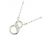 Autre Marque Collana di Diamanti Pt950 Pt850 Argento - vista 3