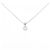 Autre Marque Collana di Diamanti PT900 PT850 Argento