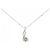Autre Marque Collana con Diamanti Pt900 Pt850 Argento
