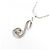 Autre Marque Collana con Diamanti Pt900 Pt850 Argento - vista 4